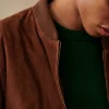 Sezane Baseballjacke Harvey Wildleder< Lederjacken | Jacken