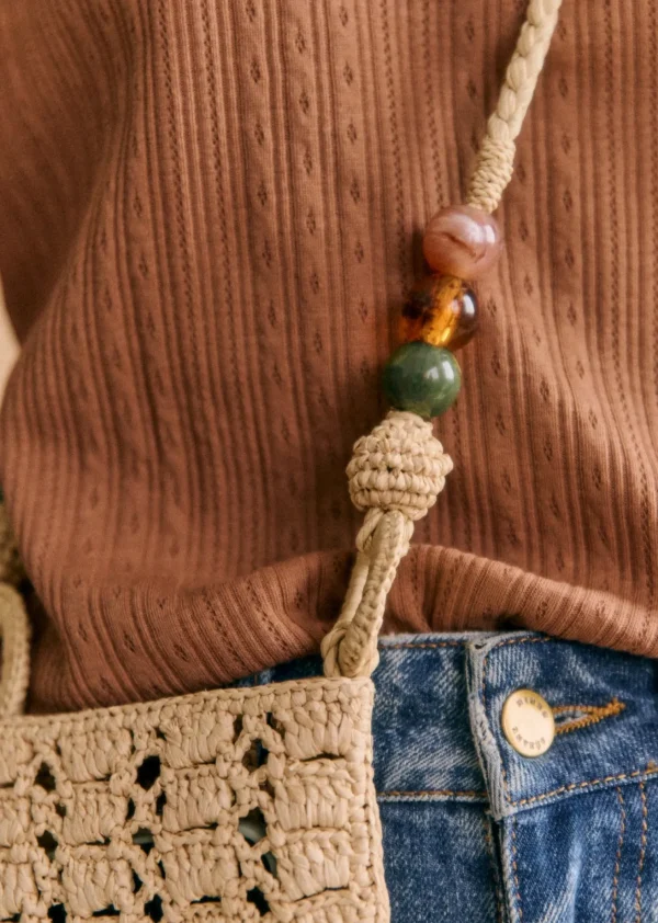 Sezane Beutel Tasha< Körbe & Clutch