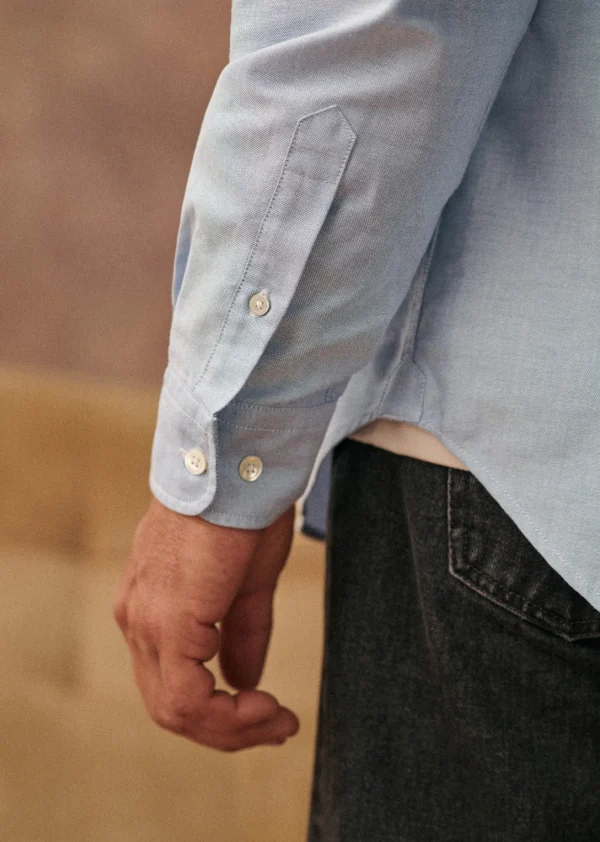 Sezane Charlie Confort Oxford< Oxford-Hemden