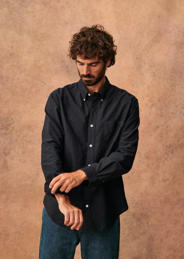 Sezane Charlie Confort Oxford< Oxford-Hemden