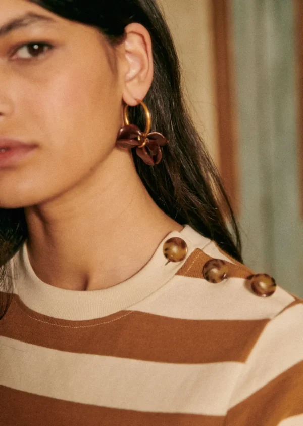 Sezane Creolen Flora< Schmuck | Schmuck