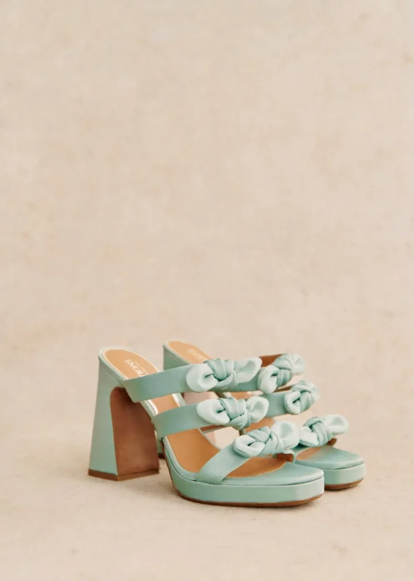 Sezane Hohe Mules Clarisse< Sandalen