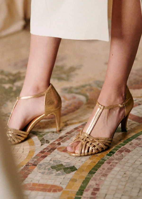 Sezane Hohe Sandalen Hortense< Sandalen
