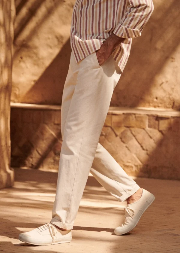 Sezane Hose Danny Baumwolle Leinen< Hosen und Jumpsuits | Lässige Hosen