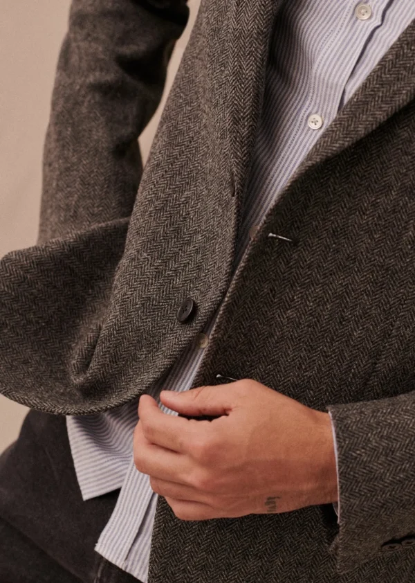 Sezane Jacke Lucas Tweed< Formelle Jacken