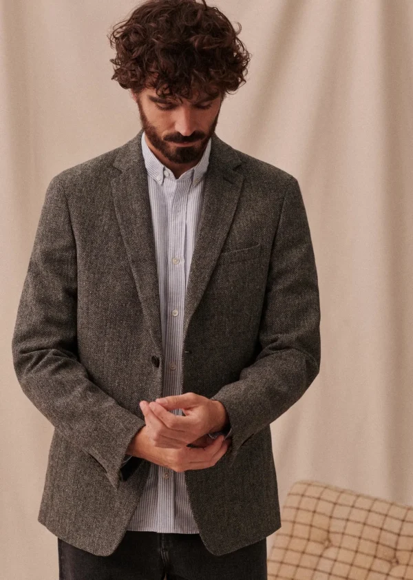 Sezane Jacke Lucas Tweed< Formelle Jacken