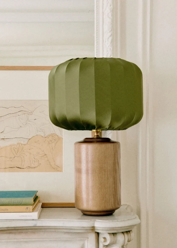 Sezane Lampe Mezzo – Holz< Beleuchtung