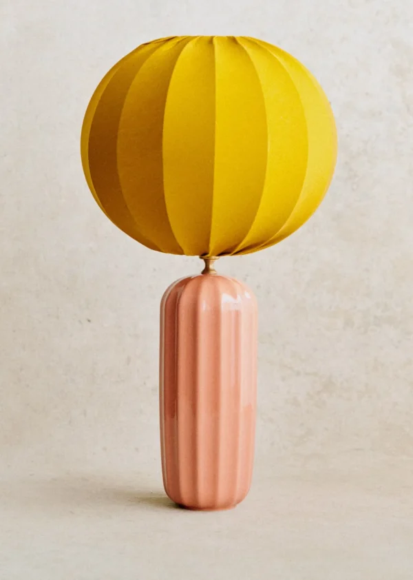 Sezane Lampe Traviata Großes Modell - Rosa Amalfi< Beleuchtung