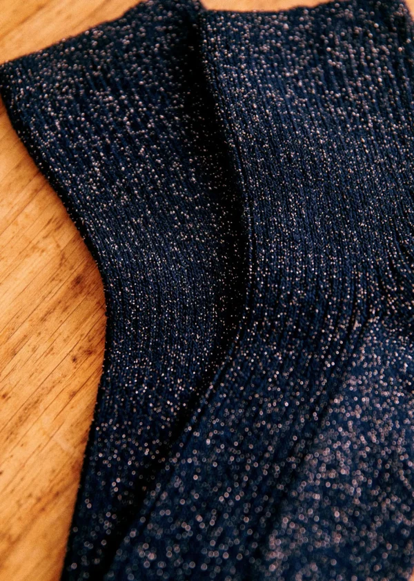 Sezane Lurex Socken< Strümpfe | Lifestyle