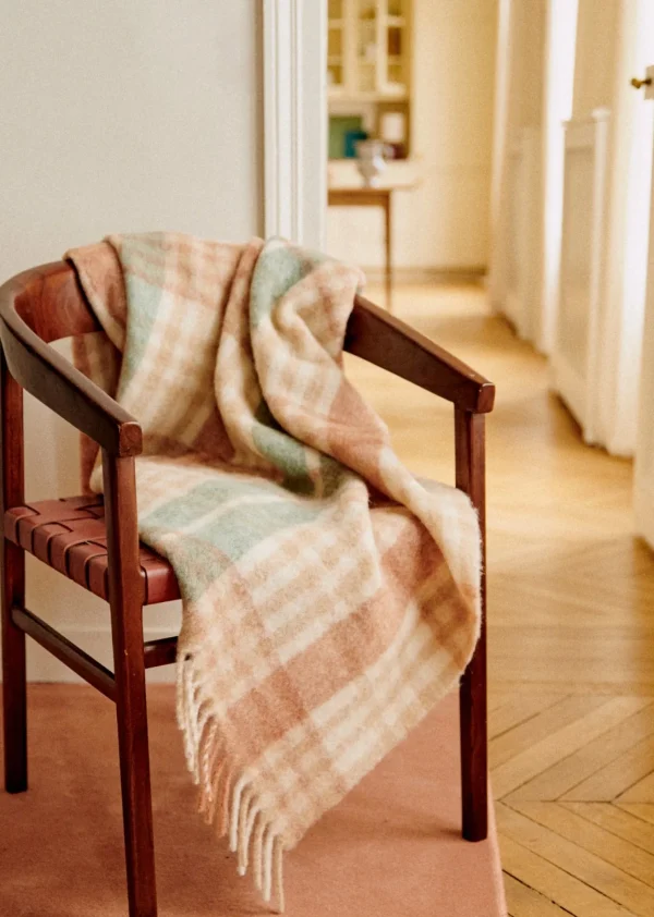 Sezane Plaid< Textilien