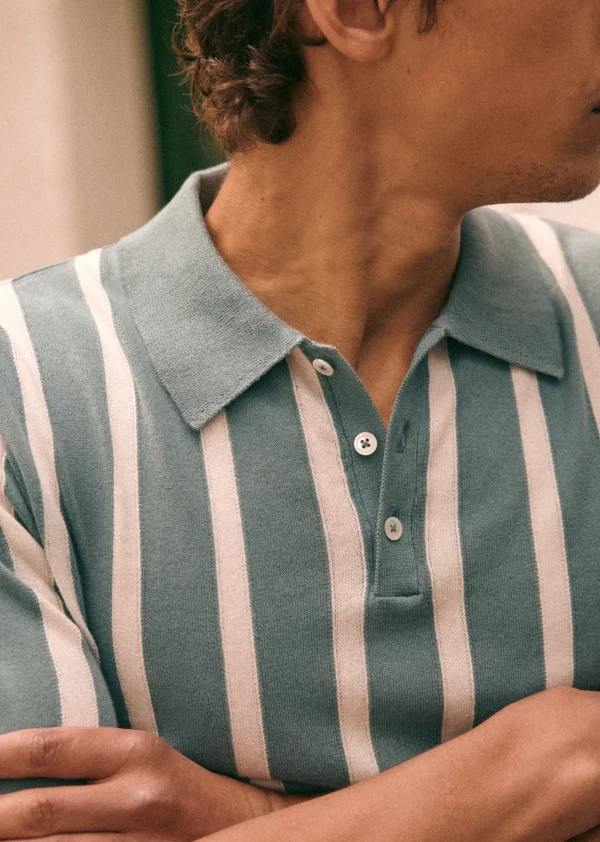 Sezane Polo-Shirt Armel< Strickwaren