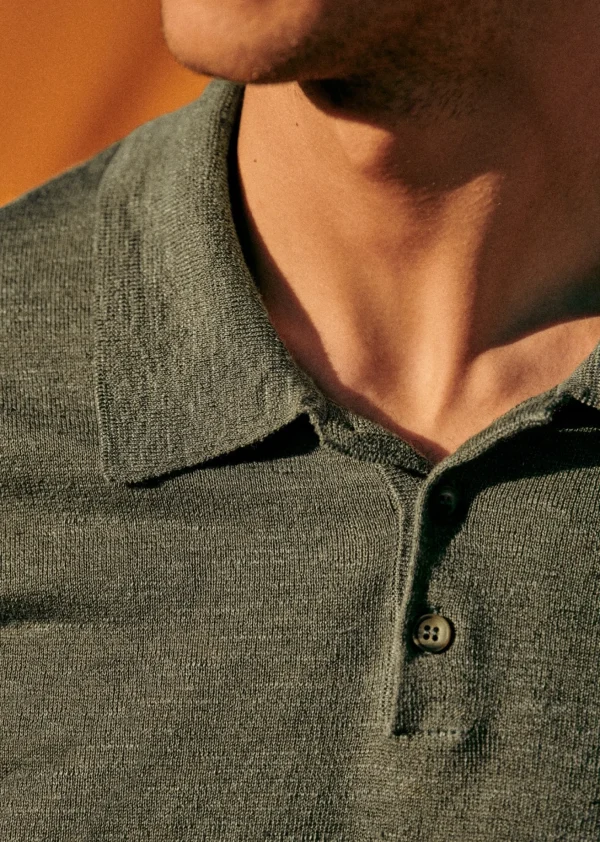 Sezane Polo-Shirt Caio< Polokragen | Kurzärmelige pullover