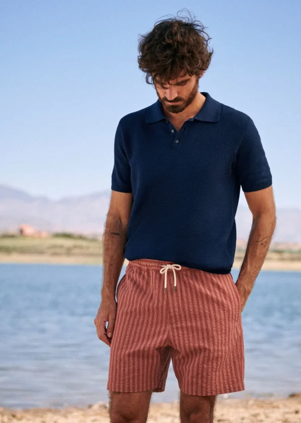Sezane Polo-Shirt Maille Simeone< Polokragen | Kurzärmelige pullover
