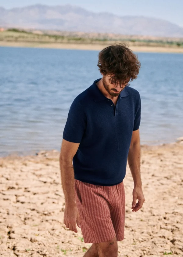 Sezane Polo-Shirt Maille Simeone< Polokragen | Kurzärmelige pullover