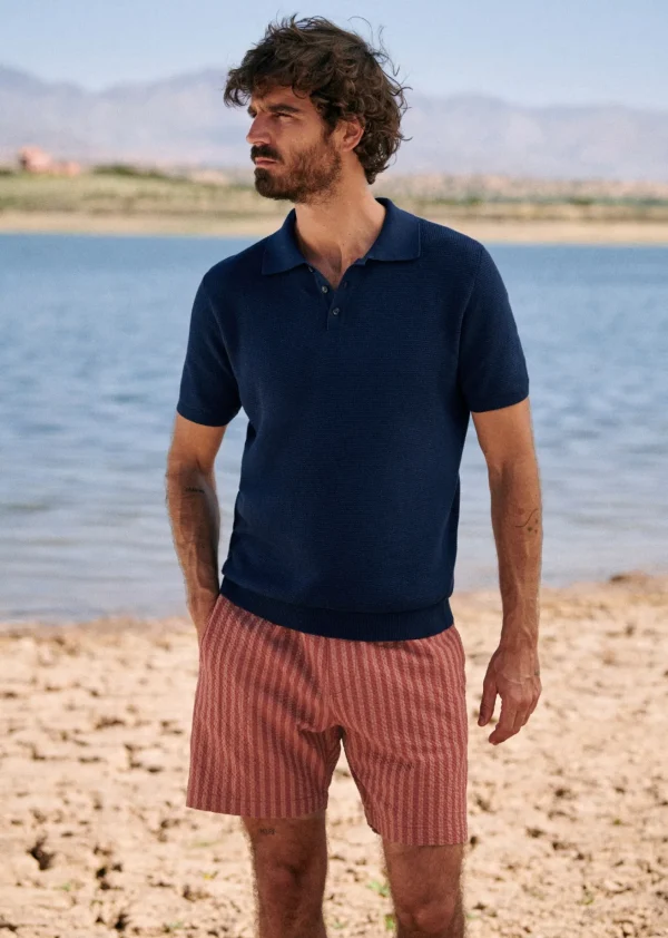 Sezane Polo-Shirt Maille Simeone< Polokragen | Kurzärmelige pullover