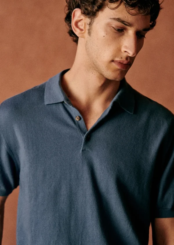 Sezane Polo-Shirt Riviera< Kurzärmelige pullover | Baumwollpullover
