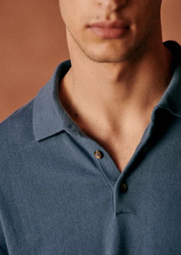 Sezane Polo-Shirt Riviera< Kurzärmelige pullover | Baumwollpullover