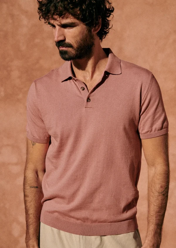 Sezane Polo-Shirt Riviera< Kurzärmelige pullover | Baumwollpullover