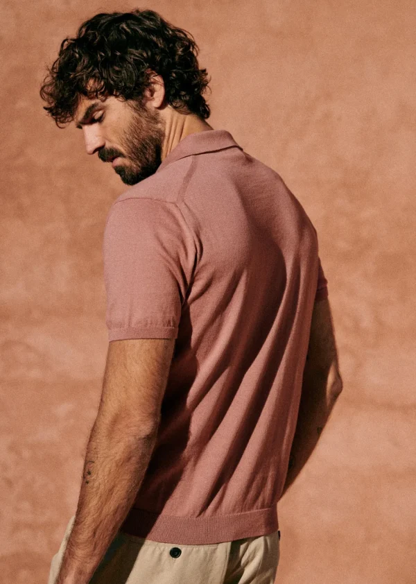 Sezane Polo-Shirt Riviera< Kurzärmelige pullover | Baumwollpullover