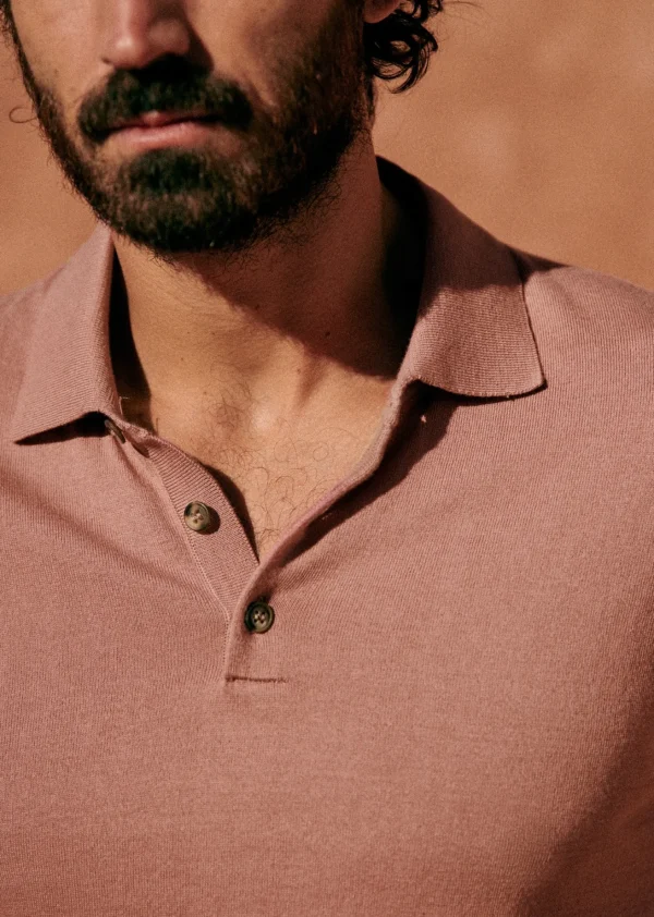 Sezane Polo-Shirt Riviera< Kurzärmelige pullover | Baumwollpullover
