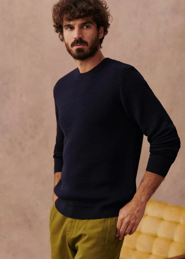 Sezane Pullover Chuck< Wollpullover | Rundhals-ausschnitt