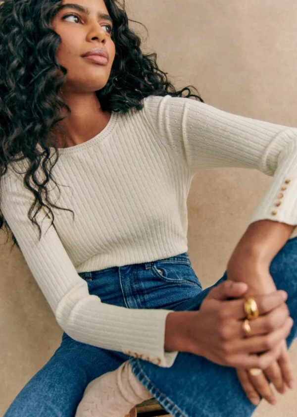Sezane Pullover Dita< Strickwaren