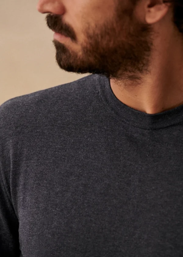 Sezane Pullover Edo< Rundhals-ausschnitt | Baumwollpullover