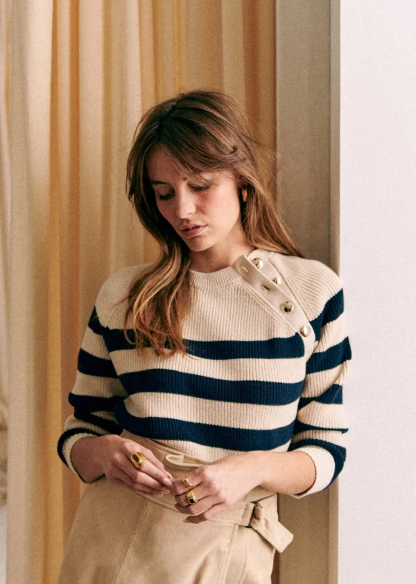 Sezane Pullover Gary< Strickwaren