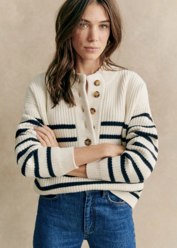 Sezane Pullover Lucas< Strickwaren