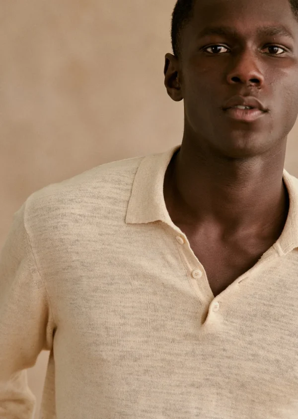 Sezane Pullover Marsh< Polokragen | Baumwollpullover