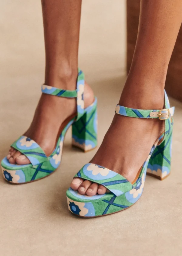 Sezane Sandalen High Maribel - Sézane X Momonì< Schuhe | Sandalen