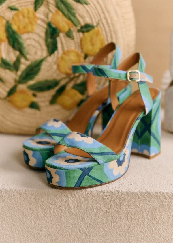 Sezane Sandalen High Maribel - Sézane X Momonì< Schuhe | Sandalen