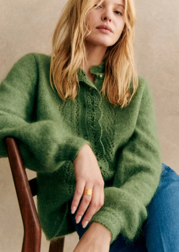 Sezane Strickjacke Angie< Strickwaren