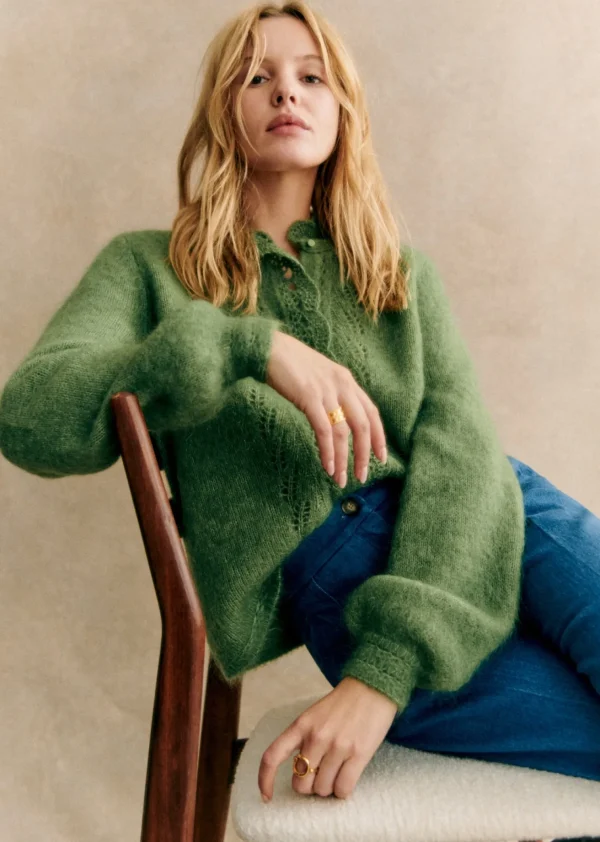 Sezane Strickjacke Angie< Strickwaren