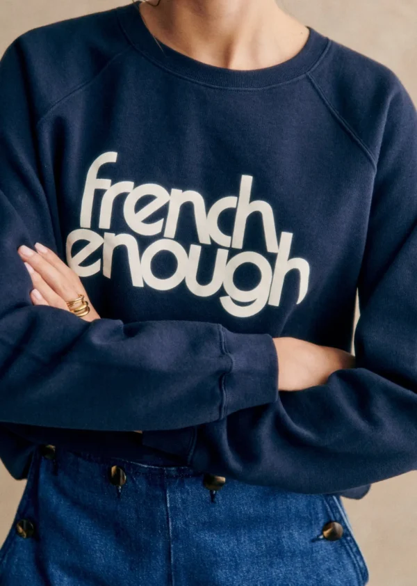 Sezane Sweatshirt French Enough< Sweatshirts