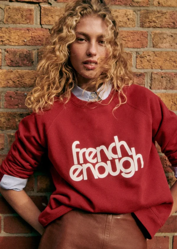 Sezane Sweatshirt French Enough< Sweatshirts