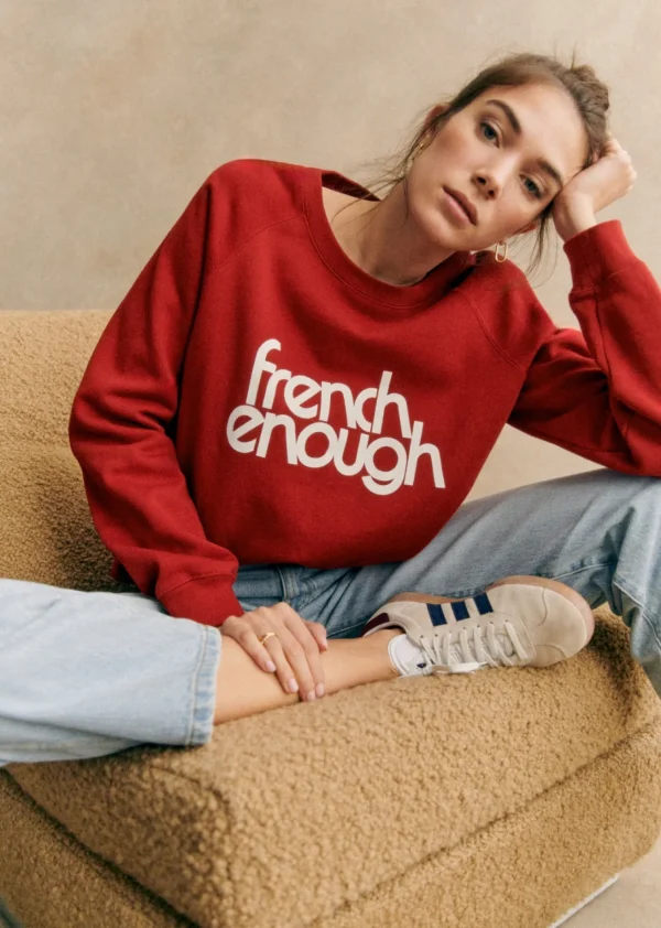 Sezane Sweatshirt French Enough< Sweatshirts
