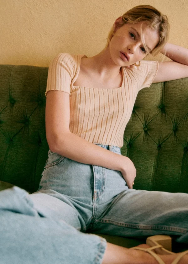 Sezane Top Remy< Strickwaren
