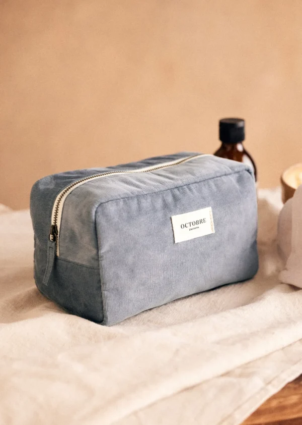 Sezane Totebag Und Shopper Twyman Velours Côtelé< Accessoires