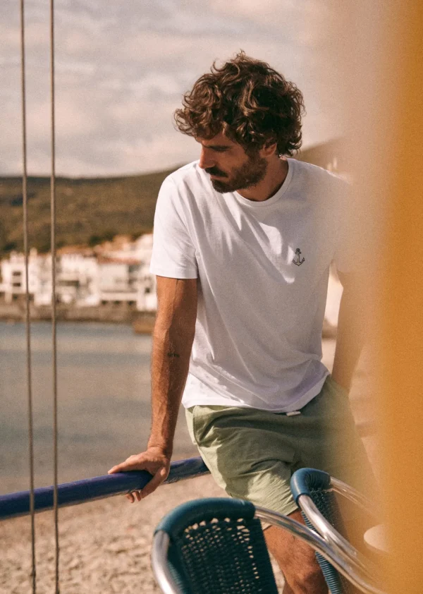 Sezane T-Shirt Ancre< T-shirts | Bademode