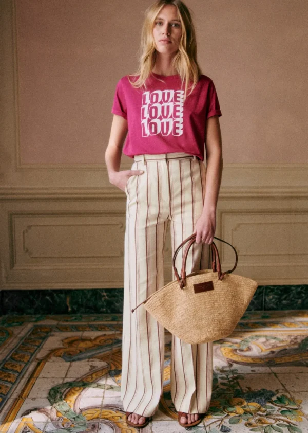 Sezane T-Shirt Love Love Love< Bademode | T-shirts