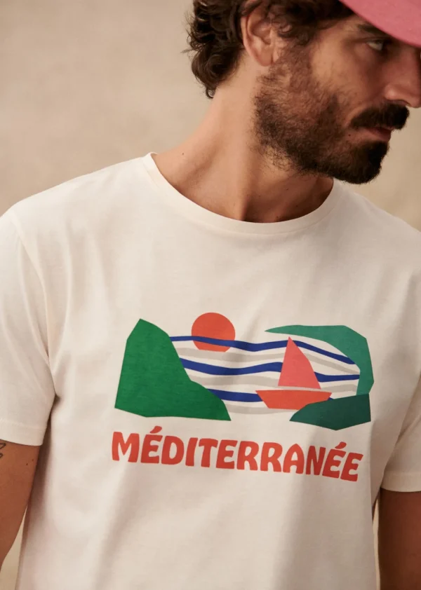 Sezane T-Shirt Mer< Gemusterte t-shirts | Kurzärmelige T-shirts