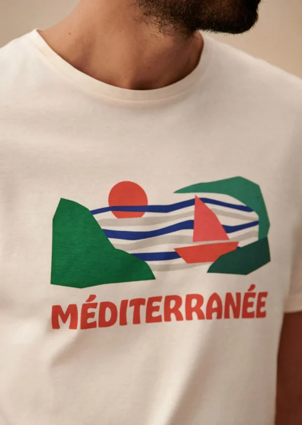 Sezane T-Shirt Mer< Gemusterte t-shirts | Kurzärmelige T-shirts