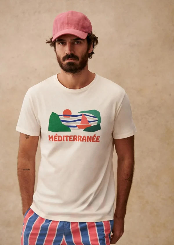 Sezane T-Shirt Mer< Gemusterte t-shirts | Kurzärmelige T-shirts