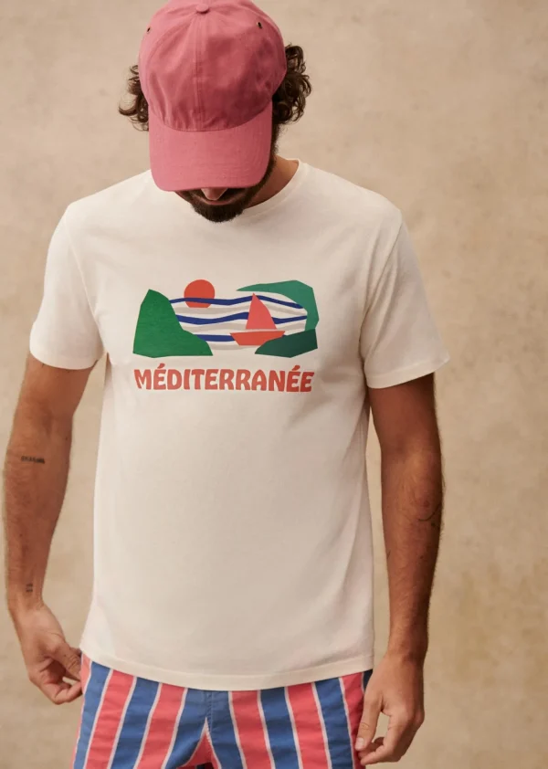 Sezane T-Shirt Mer< Gemusterte t-shirts | Kurzärmelige T-shirts