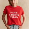Sezane T-Shirt Paris Liberté Soleil< T-shirts